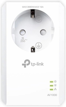 TP-Link Адаптер Powerline TL-PA7017P AV1000, 1xGE, Розетка - фото 2