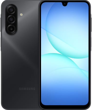 Смартфон Samsung Galaxy A17 (A175) 6.7" 4/128ГБ, 2SIM, 5000мА•год, чорний - фото 1 Смартфон Samsung Galaxy A17 (A175) 6.7" 4/128ГБ, 2SIM, 5000мА•год, чорний - фото 1