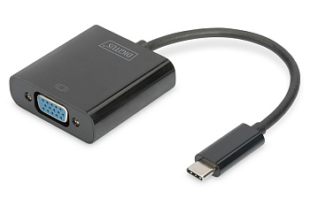 Digitus Адаптер USB-C > VGA, Full HD Digitus Адаптер USB-C > VGA, Full HD