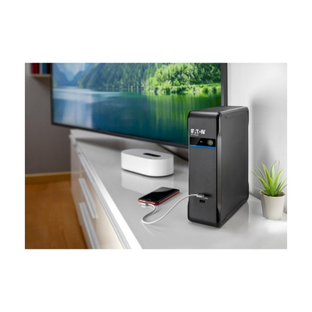 Джерело безперебійного живлення Eaton 3P Ellipse 900VA/540W, 2xUSB charges+USB port, 3+1xSchuko - фото 2