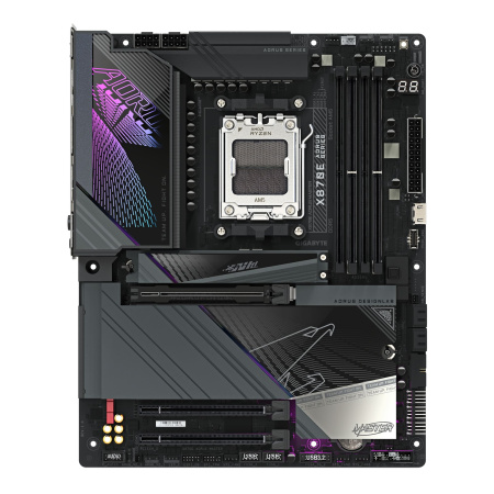 Материнська плата GIGABYTE X870E AORUS MASTER sAM5 X870 4xDDR5 M.2 HDMI Typc-C ATX - фото 1