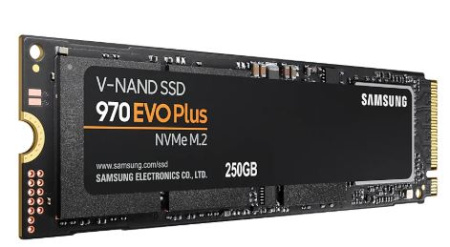 Samsung Накопичувач SSD M.2 250GB PCIe 3.0 970EVO PLUS - фото 3