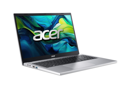 Acer Ноутбук Aspire Go AG15-21P 15.6" FHD IPS, AMD R5-7520U, 16GB, F512GB, UMA, Lin, сріблястий - фото 4