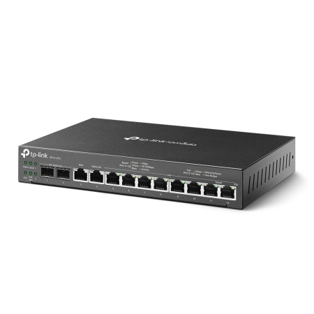 TP-Link Мультисервісний маршрутизатор ER7212PC 8xGE LAN (8xPoE), 1xGE WAN, 1xGE WAN/LAN, 2xGE SFP WAN/LAN, 110Вт - фото 3