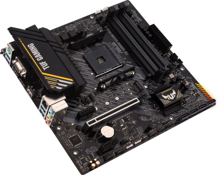 Материнcька плата ASUS TUF GAMING A520M-PLUS II sAM4 A520 4xDDR4 HDMI DP D-Sub mATX - фото 6