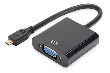 Digitus Адаптер microHDMI > VGA (M/F), Full HD Digitus Адаптер microHDMI > VGA (M/F), Full HD