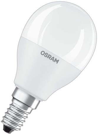 Лампа OSRAM LED E14 6.5Вт 3000К 560Лм Р60 VALUE - фото 1