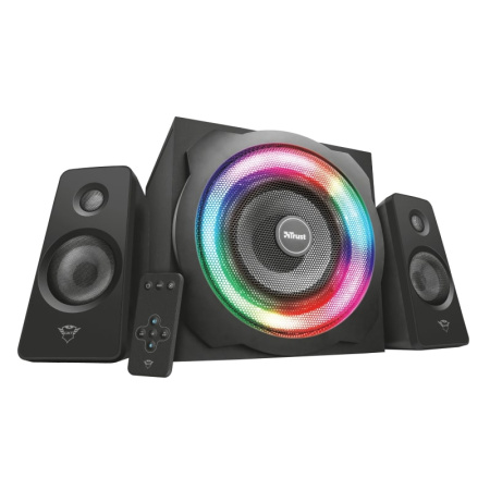 Акустична система Trust GXT 629 Tytan 2.1, 60Вт, AUX, RGB, чорний - фото 3