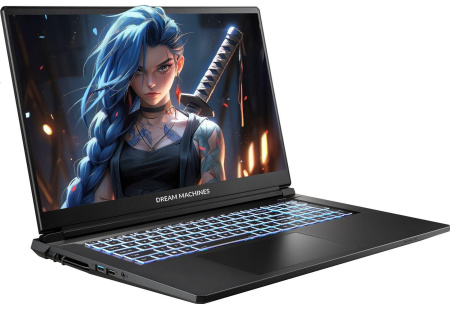 Ноутбук Dream Machines RG5050-17 17.3FHD IPS, Intel i9-14900HX, 16GB, F1TB, NVD5050-8, DOS, чорний - фото 2