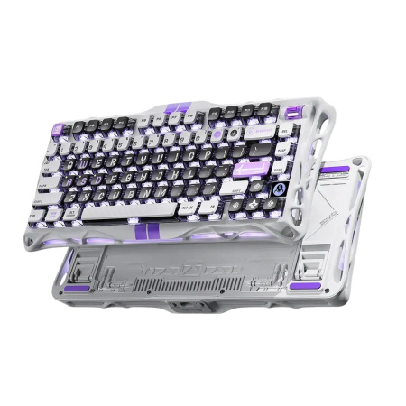 Клавіатура механічна GravaStar Mercury V75 80keys, Magnetic Jade Pro, 8K, USB-A, RGB, Mecha Gray - фото 9 Клавіатура механічна GravaStar Mercury V75 80keys, Magnetic Jade Pro, 8K, USB-A, RGB, Mecha Gray - фото 9