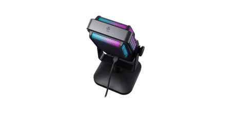 Cherry Xtrfy Мікрофон геймінговий NGALE R, Cardioid, USB-A, 2м, RGB, чорний - фото 4