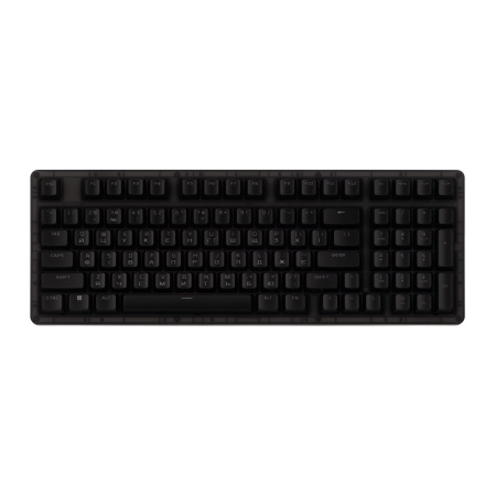 Клавіатура механічна HyperX Alloy Origins 2 1800 103key, Red, USB-A, Hot-Swap, EN/UA, RGB, чорний - фото 2