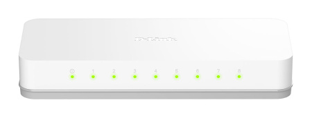Комутатор D-Link GO-SW-8E 8xFE, Некерований - фото 1