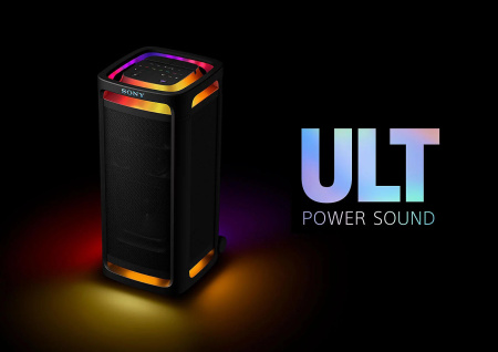 Акустична система Sony ULT TOWER 9AC 2.0, BT 5.3, LED, Party Connect, SBC, AAC, LDAC - фото 2