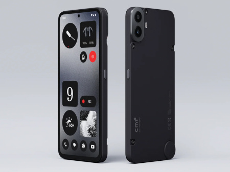Смартфон CMF by Nothing Phone 1 6.67" 8/128ГБ, 2SIM, 5000мА•год, чорний - фото 2