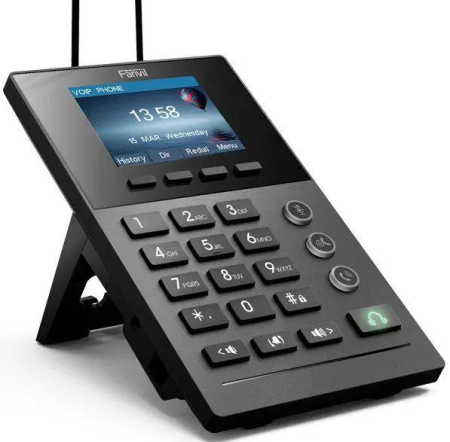 Телефон IP Fanvil X2P 2xFE LAN, SIP, VPN, PoE, 2.8" кольоровий екран, для Call Center - фото 1