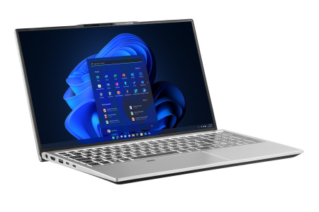 Ноутбук 2E Complex Pro 15.6" FHD IPS AG, Intel i5-1240P, 16GB, F1024GB, UMA, Win11P, сріблястий - фото 2