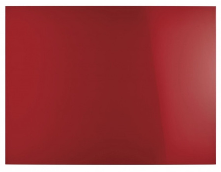 Дошка магнітно-маркерна 1200x900 червона Magnetoplan Glassboard-Red - фото 1