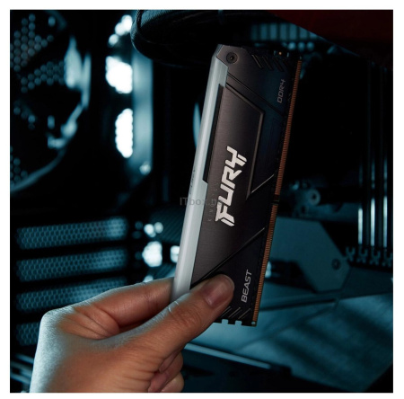 Пам'ять ПК Kingston DDR4 16GB 3200 FURY Beast RGB - фото 9