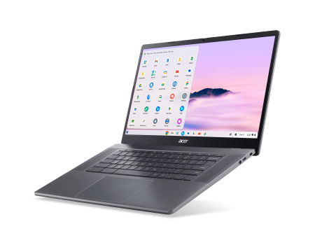 Acer Ноутбук Chromebook Plus CB515-2H 15" FHD IPS, Intel i5-1235U, 16GB, F512GB, UMA, ChromeOS, сірий - фото 19