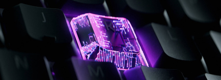 Клавіатура механічна Razer Ornata V3 TKL 84key, Mecha-Membrane Switch, USB-A, EN/UK, RGB, чорний - фото 5