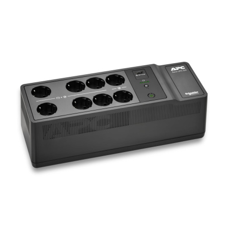 APC Джерело безперебійного живлення Back-UPS 550VA/300W, USB charging port, USB, 6+2 Schuko - фото 1