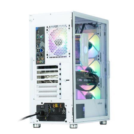 Корпус Zalman I3 Neo без БЖ, 1xUSB3.0, 2xUSB2.0, 4x120мм RGB, VGA 355мм, LCS ready, TG Side Panel, ATX, білий - фото 6 Корпус Zalman I3 Neo без БЖ, 1xUSB3.0, 2xUSB2.0, 4x120мм RGB, VGA 355мм, LCS ready, TG Side Panel, ATX, білий - фото 6