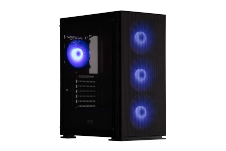 Корпус 2E GAMING Virtus Neo G3301N без БЖ 2xUSB3.0, 1xUSB2.0, 3x140мм ARGB, 1x120мм ARGB, VGA 340мм, LCS ready, контролер з пультом, TG Side Panel, ATX, чорний - фото 4 Корпус 2E GAMING Virtus Neo G3301N без БЖ 2xUSB3.0, 1xUSB2.0, 3x140мм ARGB, 1x120мм ARGB, VGA 340мм, LCS ready, контролер з пультом, TG Side Panel, ATX, чорний - фото 4