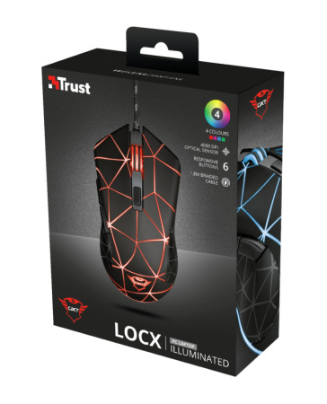Миша GXT 133 Lock, USB-A, чорний - фото 7