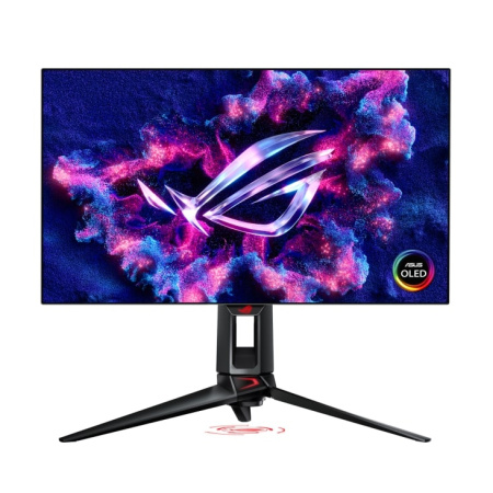 ASUS Монітор 26.5" ROG Swift PG27AQDP 2xHDMI, DP, 2xUSB, OLED, 2560x1440, 480Hz, 0.03ms, DCI-P3 99%, AdaptiveSync, Pivot, HDR400 - фото 1