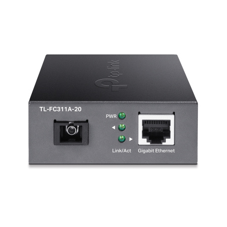 TP-Link Медіаконвертер FC311A-20 1xGE, 1x1000BASE-LX, SM, WDM, 20km, SC - фото 1