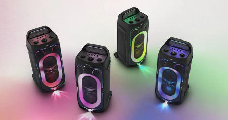Акустична система Samsung MX-ST50F 240Вт, 2.0, BT, USB, 3.5 Mini Jack, IPX4, Party Lights+, SBC, AAC, чорний - фото 9