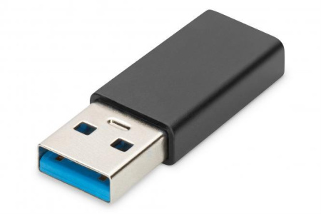 Digitus Адаптер USB-A > USB-C (M/F), 3A, 5GB, ver. 3.0 - фото 1 Digitus Адаптер USB-A > USB-C (M/F), 3A, 5GB, ver. 3.0 - фото 1
