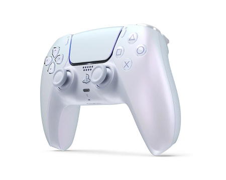 Геймпад PlayStation 5 Dualsense BT, Chrome Pearl - фото 3