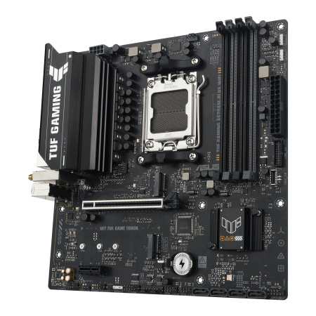 Материнcька плата ASUS TUF GAMING A620AM-PLUS WIFI sAM5 A620 4xDDR5 HDMI DP Wi-Fi BT mATX - фото 4 Материнcька плата ASUS TUF GAMING A620AM-PLUS WIFI sAM5 A620 4xDDR5 HDMI DP Wi-Fi BT mATX - фото 4