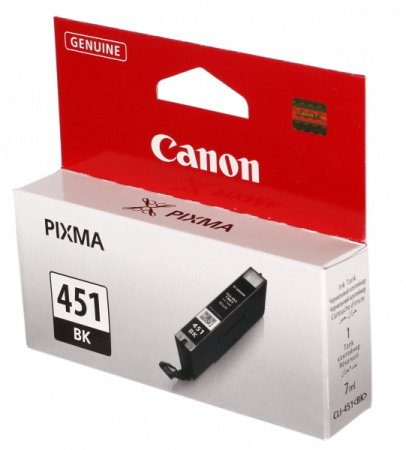 Картридж струменевий Canon CLI-451Bk PIXMA MG5440/MG6340 - фото 1