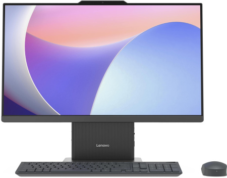Lenovo Комп'ютер персональний моноблок Lenovo IdeaCentre AIO 24ARR9 23.8" FHD IPS AG, AMD R5-7535HS, 16GB, F512GB, UMA, кл+м, без ОС, сірий - фото 1