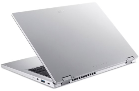 Acer Ноутбук Aspire Go Spin AGSP14-31PT 14" WUXGA IPS Touch, Intel 3-N355, 16GB, F512GB, UMA, Lin, сріблястий - фото 8