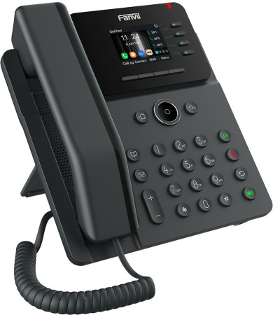 Телефон IP Fanvil V61G 2xGE LAN, VPN L2TP, 4 SIP line, 4 Line key, SW Linux, PoE, 2.4" кольоровий дисплей - фото 3