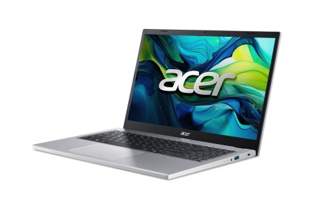 Acer Ноутбук Aspire Go AG15-21P 15.6" FHD IPS, AMD R5-7520U, 16GB, F512GB, UMA, Lin, сріблястий - фото 3