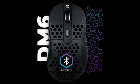 Миша ігрова Dream Machines DM6 HOLEY Trio Wireless Black - фото 2