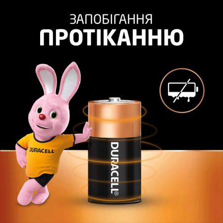 Лужні батарейки Duracell C, 2 шт.
 - фото 3