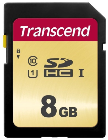 Карта пам'яті Transcend SD   8GB C10 R20MB/s - фото 1