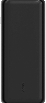 Belkin Акумулятор портативний літій-іонний Power Bank 20000мА·год, 20Вт, 2хUSB-A/USB-C, чорний