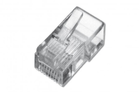 Digitus Конектор CAT 3 RJ45, UTP, 100шт. - фото 1