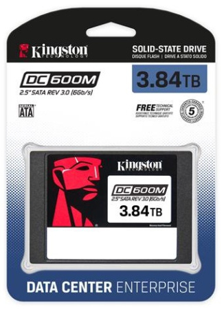 Kingston Накопичувач SSD 2.5" 3.8TB SATA DC600M - фото 2