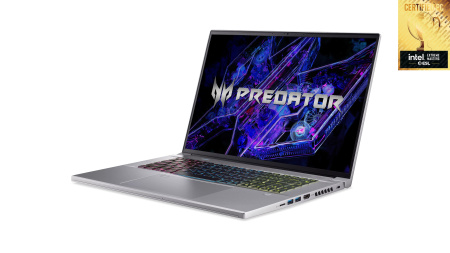 Ноутбук Acer Predator Triton Neo 16 PTN16-51 16" WQXGA, Intel U9-185H, 32GB, F1TB, NVD4060-8, Lin, сріблястий - фото 3