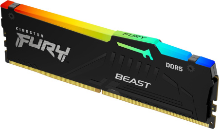 Kingston Пам'ять ПК DDR5 16GB 5600 FURY Beast RGB - фото 22