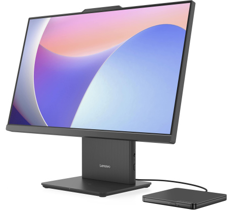 Lenovo Комп'ютер персональний моноблок Lenovo IdeaCentre AIO 24ARR9 23.8" FHD IPS AG, AMD R5-7535HS, 16GB, F512GB, UMA, кл+м, без ОС, сірий - фото 8