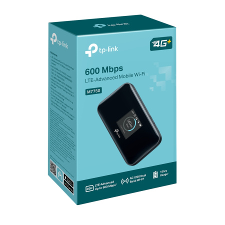 Мобільний Маршрутизатор TP-LINK M7750 N600, 4G/LTE , 3280мА*год - фото 16